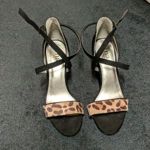 Leopard print shoes